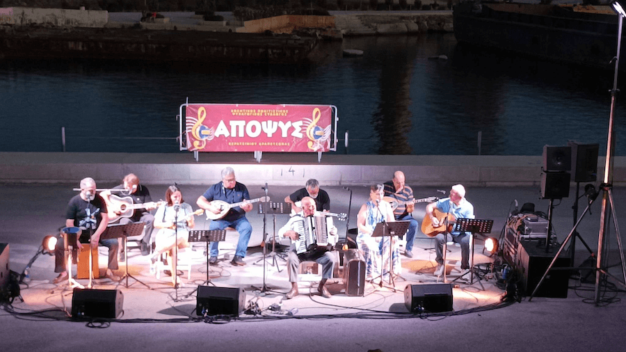 ΛΑΪΚΗ ΒΡΑΔΙΑ ΜΕ ΤΗΝ ΟΜΑΔΑ ΑΠΟΨΥΣ